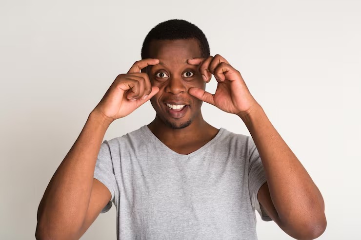 eye gazing exercise connection